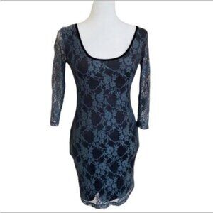 Speechless lace floral mini dress for women